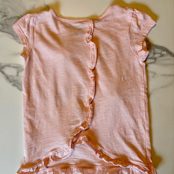 Carter's Pink Flamingo Kids T-Shirt - Picture 4 of 4